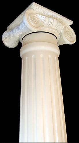 Säulen Kapitell korinthischer Stil zur Verkleidung für 15cm Säulenschaft als dekoratives Säulenkapitell aus Beton BAD-A027
