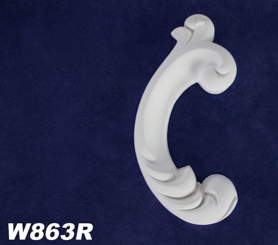 Wand | Decken Zierstuck Elemente Innenstuck Zierelemente 140x70mm