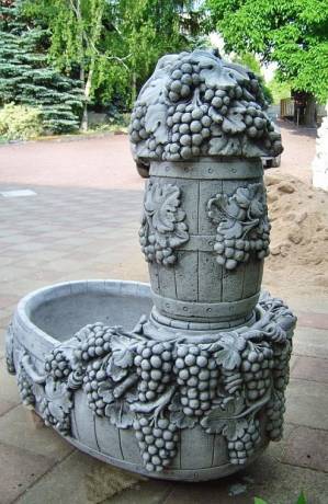Trauben Brunnen