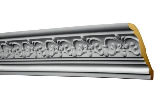 Hartschaumleiste mit Dekor