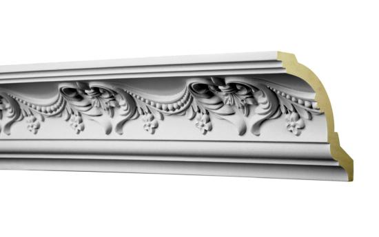 Hartschaumleiste mit Dekor