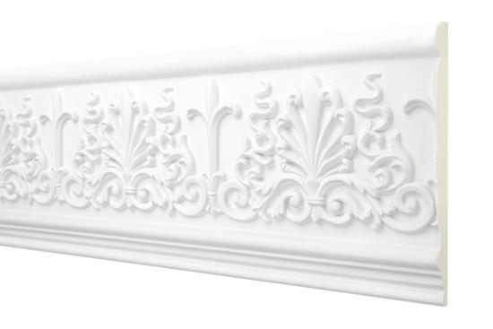 Polyurethan flache Leiste für Wand