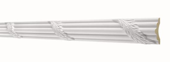 Polyurethan flache Leiste für Wand