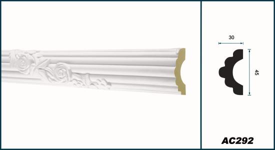 Wand Zierleiste Flachleisten Profil