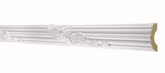 Polyurethan flache Leiste für Wand