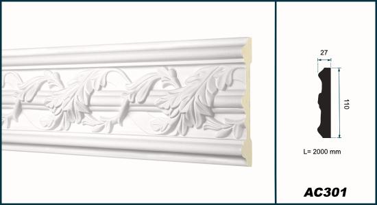 Wand Zierleiste Flachleisten Profil