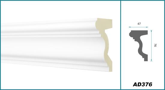 hartschaum stuckleiste