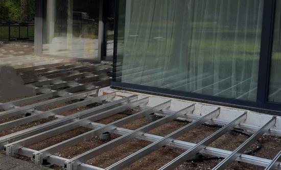 Aluminium Profile | Unterkonstuktion für Balkon und Terrassendielen