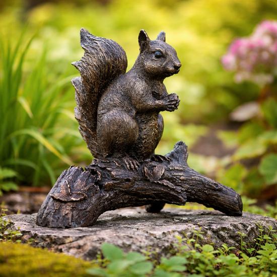 Kleines-Eichhörnchen-Bronze