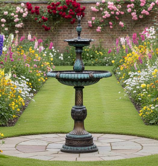 Garten Springbrunnen aus Bronze
