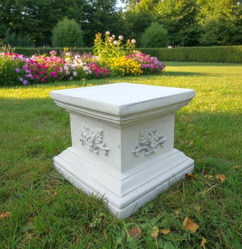 Betonsockel Gartendekoration