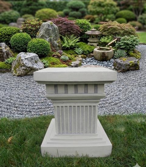 Rechteck Sockel Säule Podest Figurensockel Park & Gartendekoration 42cm