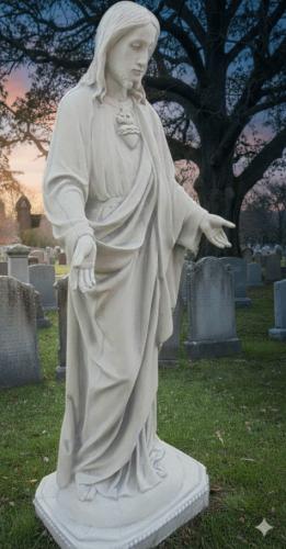 Lebensgroße Jesus Figur Heiligenfigur Jesusfigur des heiligen Christus 155cm