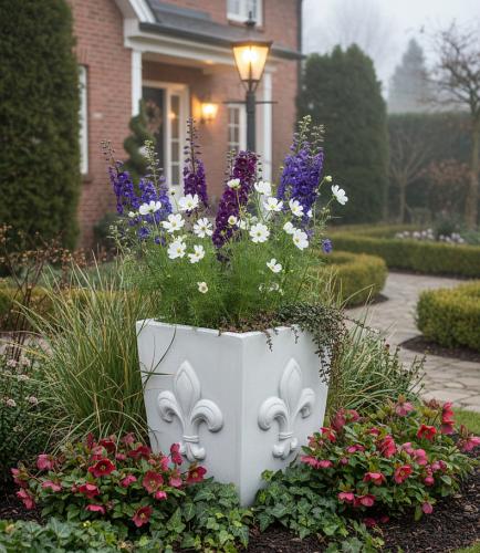 Vierkant Beton Pflanzkübel