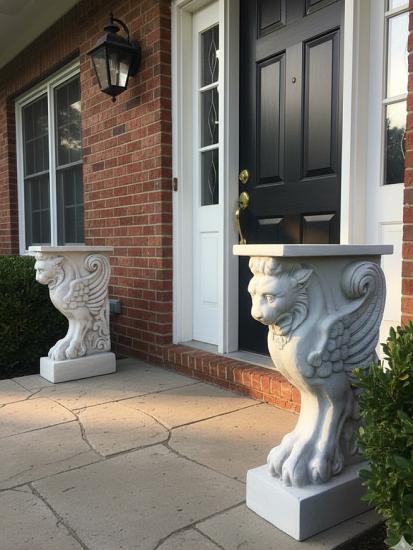 Drachen Winkel Sockel Dekor Elemente