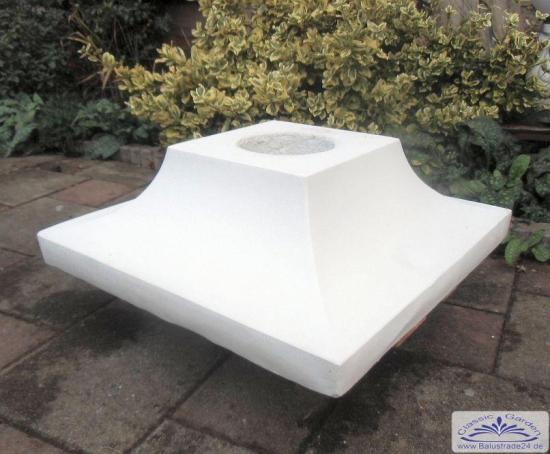 Sockelplatte der Ziervase