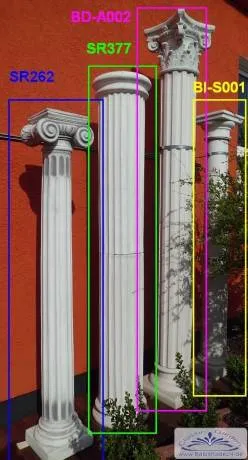 Säulen aus Beton S001
