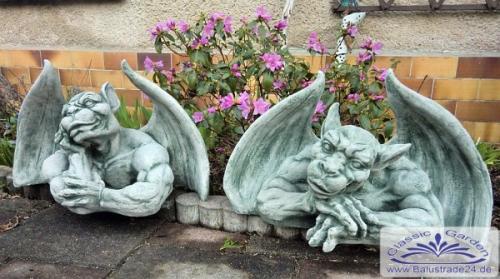 Garenfigur Drachen Paar