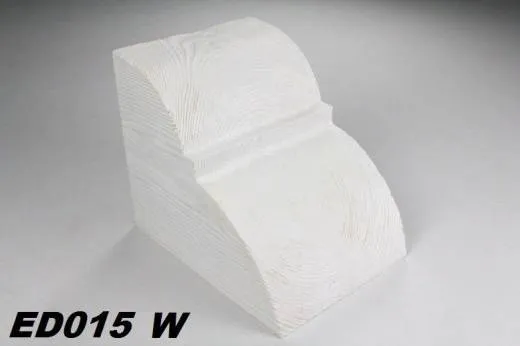 HX-ED015W Konsole für Deckenbalken aus leichtem Polyurethan Hartschaum als rustikale Innendekoration 190x170x230mm Preis je Stück