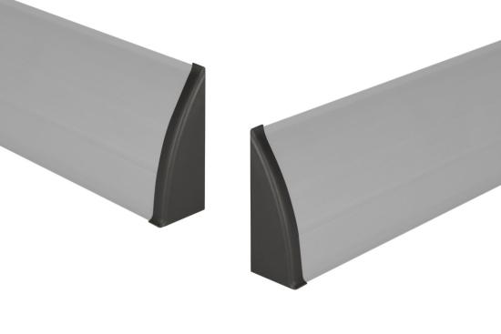 Kunststoff Sockelleisten Endkappen rechts