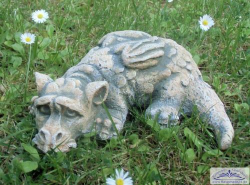 niedliche drachen steinfiguren