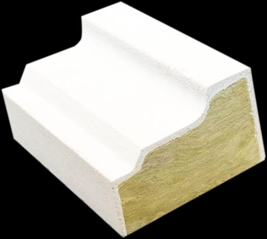 Fenster Gesims Fassadenstuck Profil | Brandschutz Zierleisten Steinwolle Basis 125cm