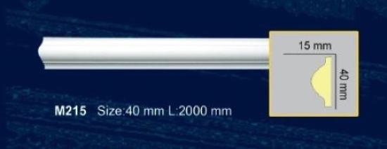 Deckenspiegel Flachleiste