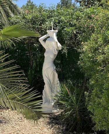 Garten Skulptur Frau