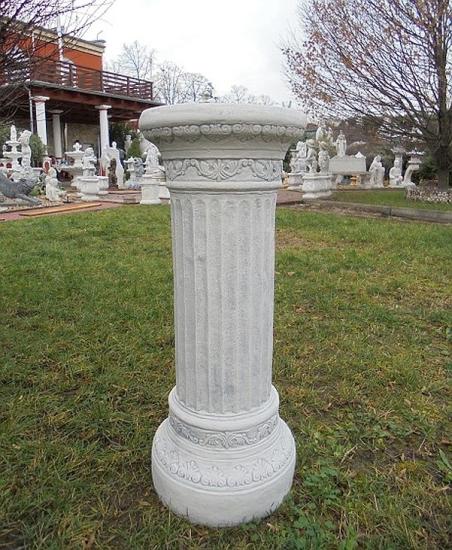 Garten Sonnenuhr auf Dekosäule Gartendekoration 135cm 88kg