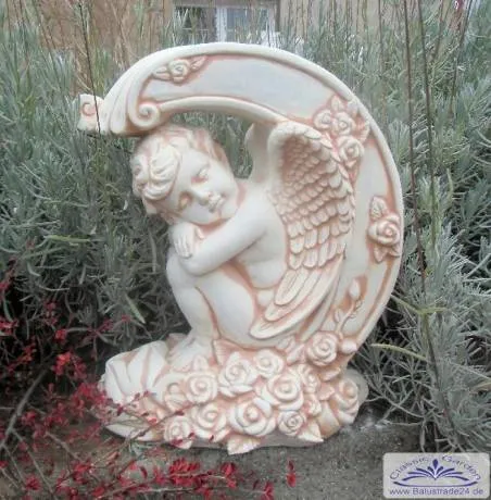 Gartenfigur Engel Figur