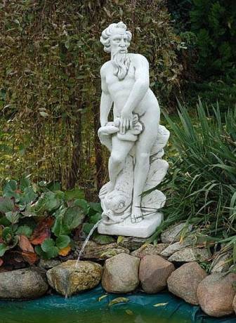 Antike Garten Steinfigur