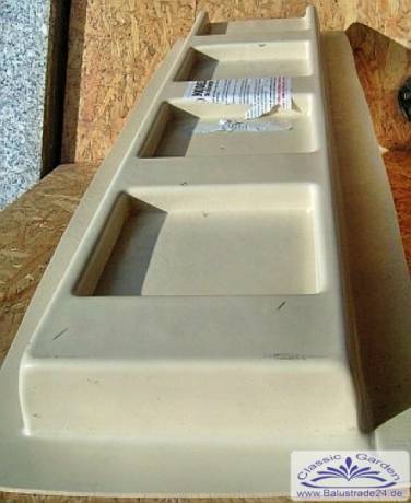 RO-1356 Form Handlaufplatte Fusslaufplatten Giessform für Beton Balustrade