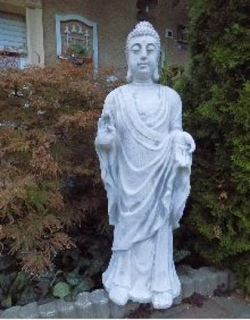 Glaube und Segen budistische Steinfiguren