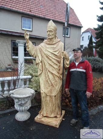 große St. Nikolaus Figur