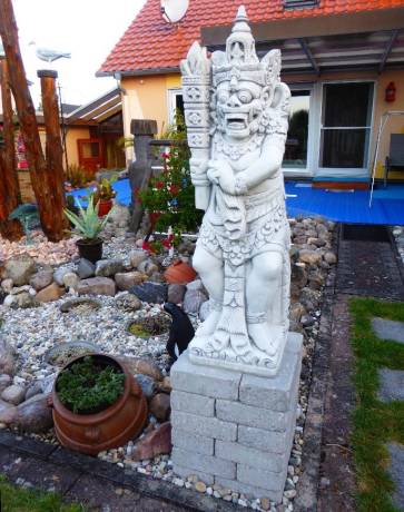 Gartenfigur Mayafigur