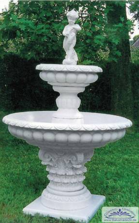Kaskaden Gartenbrunnen als Standbrunnen mit Brunnen Wasserschale