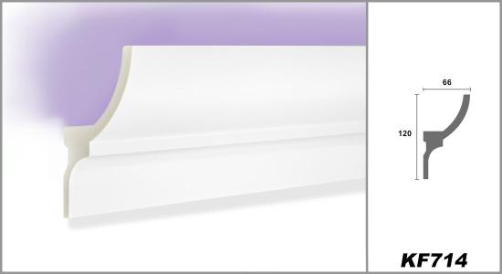 PU Profil KF714 für indirektes Licht Beleuchtung
