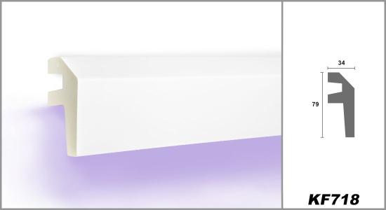 PU Profil KF718 indirekte Decken Beleuchtung