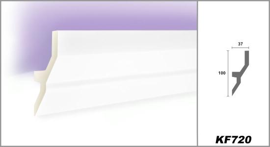 Profil KF720 indirekte Decken Beleuchtung