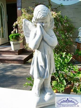 Kleine Gartenfigur Engel