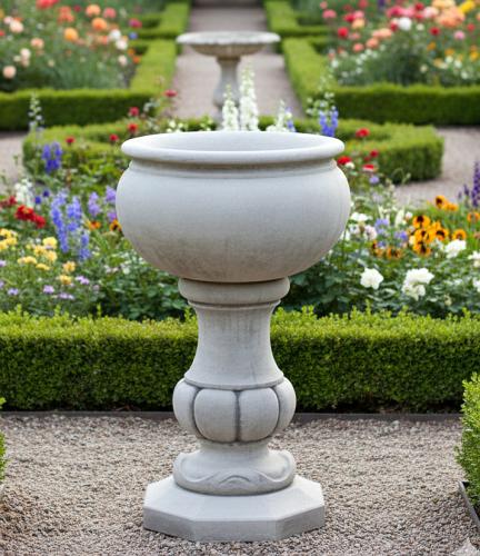 Säulen Ziervase Pflanzkübel