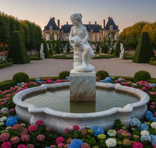 Gartenskulptur Ampolle Frau mit Wasser Krug