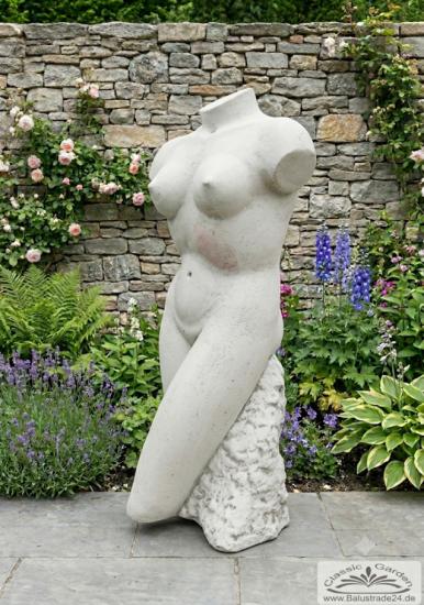 Stein Skulptur Frau Torso Kunst Figur