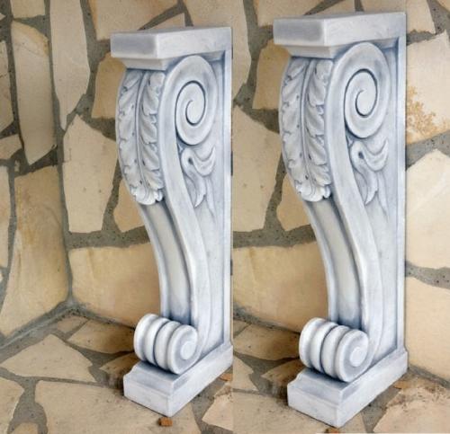 Wand Zierkonsolen für Kamin Einfassung