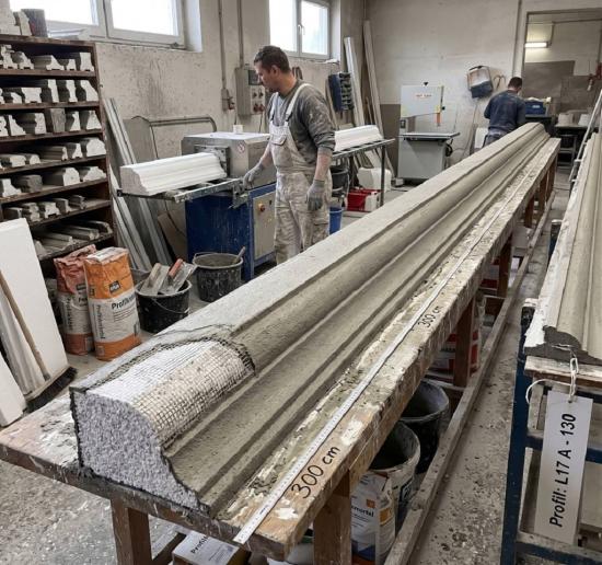 Fassaden Leisten Außen Styropor Stuck Profile L17A