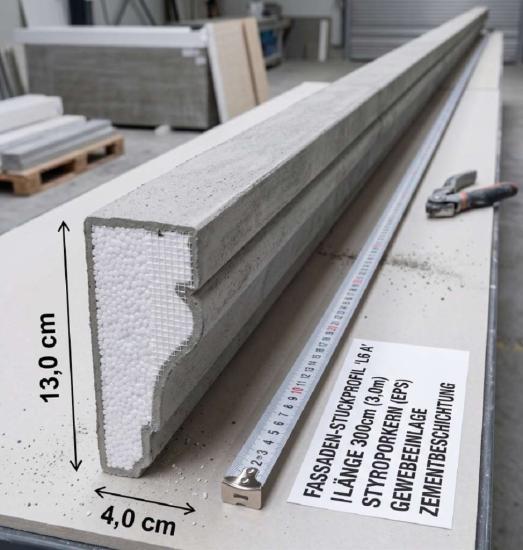 Fassadenstuck Zierleisten Styroporstuck Profile Stuckprofile L6A