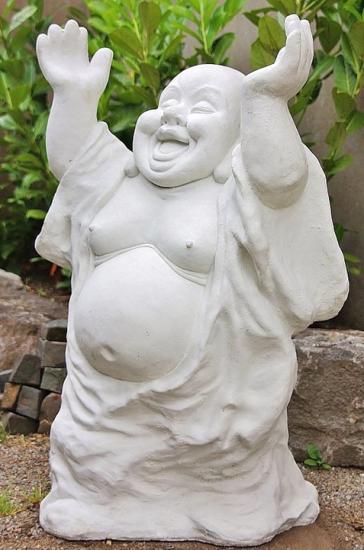 weißer Buddha