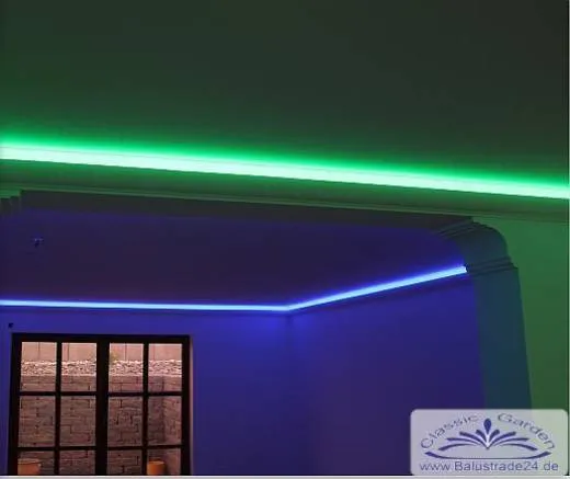 2 Meter Indirekte Beleuchtung LED Lichtprofile Wand & Decken