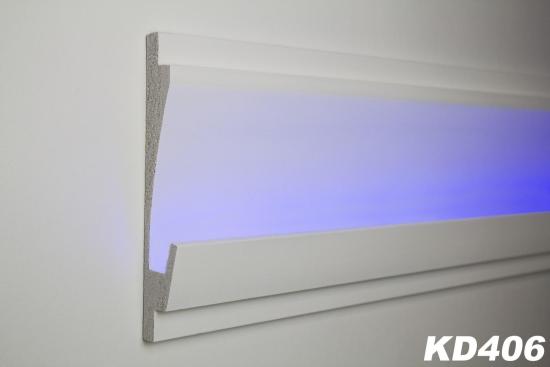 3d lichtleiste kd406 für indirekte beleuchtung