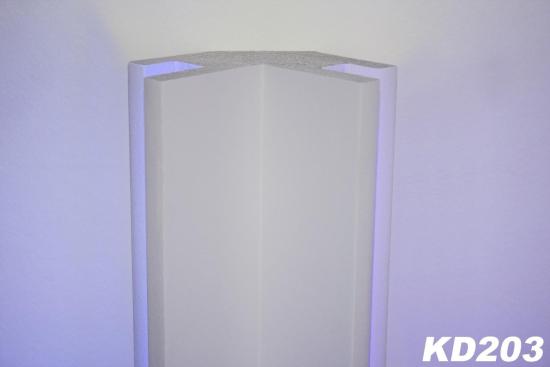 3d profil für indirekte wandbeleuchtung